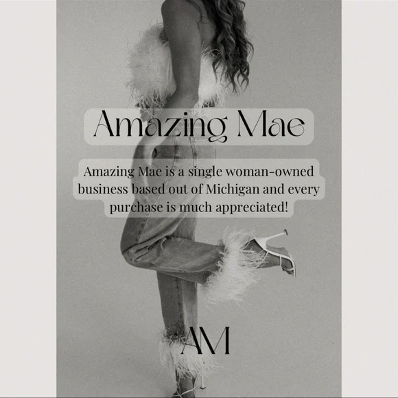 AMAZING MAE White Floral Cutout Maxi Dress - Picture 6 of 6